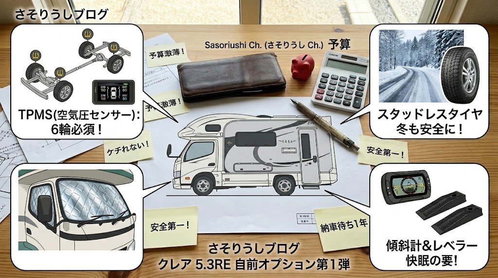 クレア5.3RE自前オプション安全走行編のアイキャッチ画像